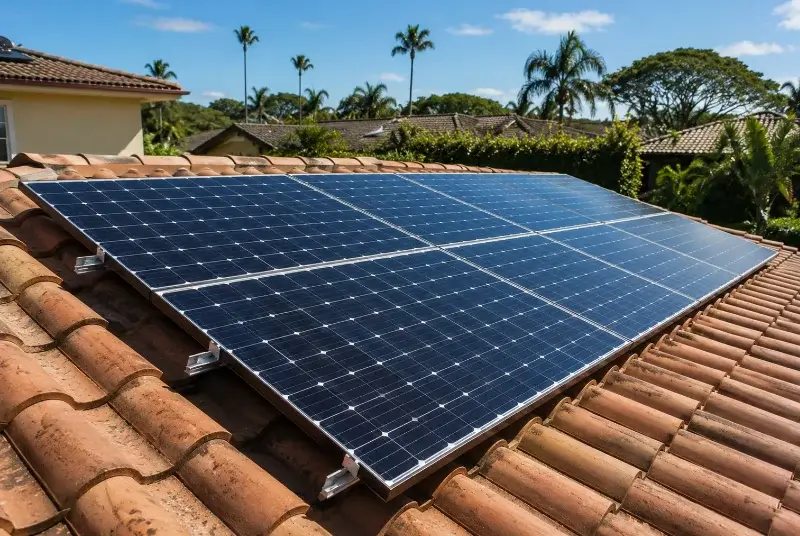 Installation de panneaux solaires à Marmoutier
